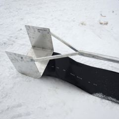 Snow dropper Tarmo 6m strong telescopic arm 37cm width