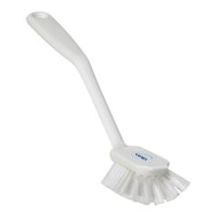 Vikan dish brush 280mm medium, white