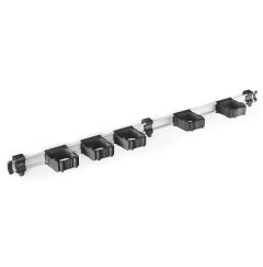 Toolflex One rail 94cm rail w/5xToolflex One Holders Black