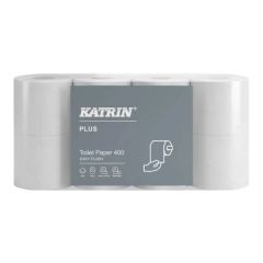 Katrin Plus EasyFlush tualettpaber, 400 lehte, 2-kih. 50m