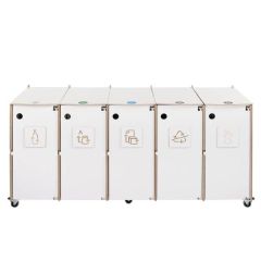 Sorting station, white Ecolong 60W5