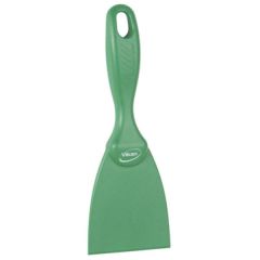 Vikan Hand Scraper, Metal Detectable, 75 mm, Green