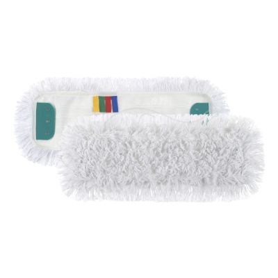 Wet-system mop polyester/cotton 50x16cm, white