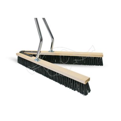 PVC V-sweeper with handle cm80
