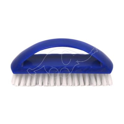 Nail brush large with handle, plastic