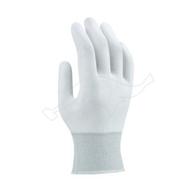 Knitted glove HyFlex 11-300 (Monysoft) M/8 white/yellow