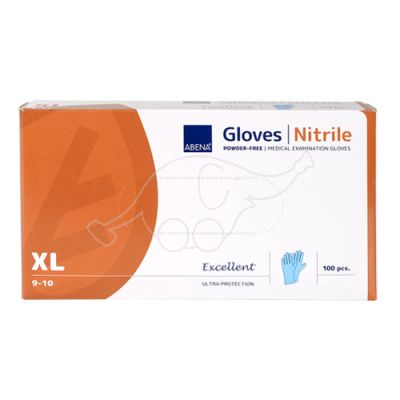 Hospi-Care Nitril blue glove powder free XL/9-10