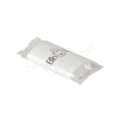 Garbage bag BinLine  5L white 20/roll 340x390x0,010mm