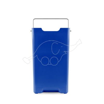 Dust Bin Vario 10L  blue with metal handle for Derby 25
