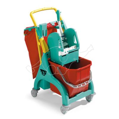 Cleaning trolley Nick Plus 10 with 25L bucket and wringer