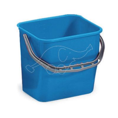 Plastic bucket 12L blue