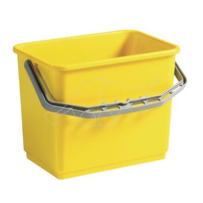 Plastic bucket 4L  yellow