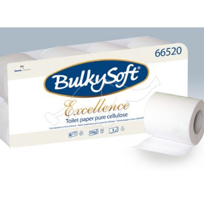 BulkySoft Excellence toilet tissue, 3-ply 8 rol
