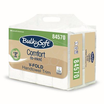 BulkySoft V-fold Comfort 2-ply, 250 sheets