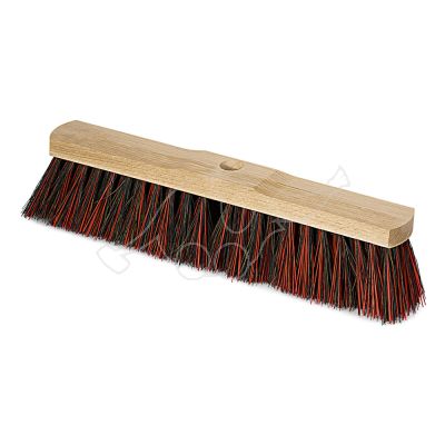 Street broom, wood 50x10cm, no handle