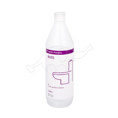 Bozo acidic for hygienic rooms 1L