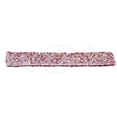 Sappax micro/polyester  tube towel 85cm white/burgundy
