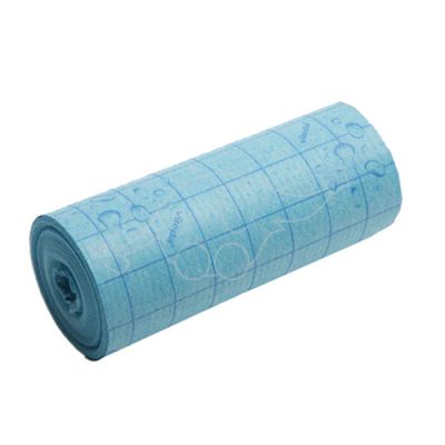 Vileda Quick n Dry sponge cloth roll 25cmx10m, blue