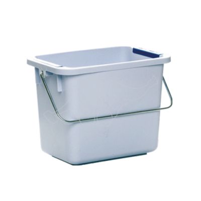 Vileda bucket 6L without lid, grey