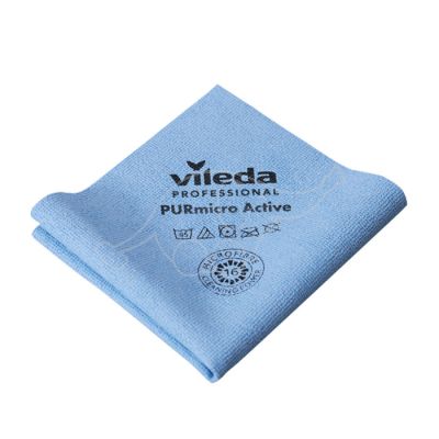 Vileda PURmicro Active microfibre cloth blue 38x35cm