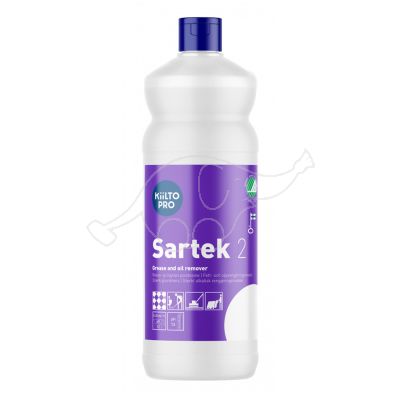 Kiilto Sartek 2 1L strongly alkaline detergent