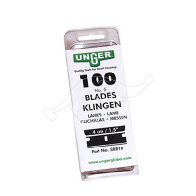Unger ErgoTec Safety Replacement Blades 4 cm, 100 pack