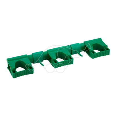 Vikan Hi-Flex Wall Bracket System 3+2, 420 mm, Green