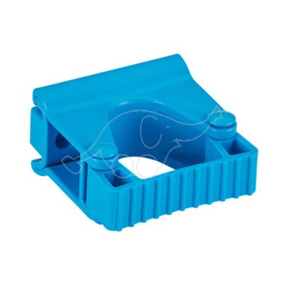 Vikan Hygienic Wall Bracket, GripBand Module, Blue
