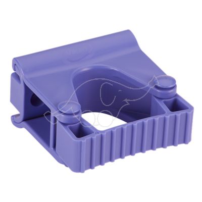 Vikan Hygienic Wall Bracket, GripBand Module, Purple