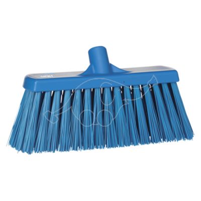 Vikan broom 330mm very hard, blue