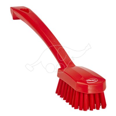 Vikan Small utility brush medium 260*45x32mm red
