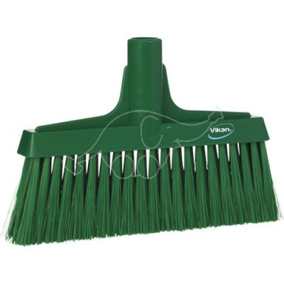 Vikan Soft/hard Lobby broom 260mm, green
