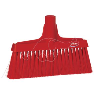 Vikan Soft/hard Lobby broom 260mm, red