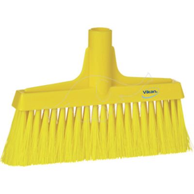 Vikan Soft/hard Lobby broom 260mm, yellow