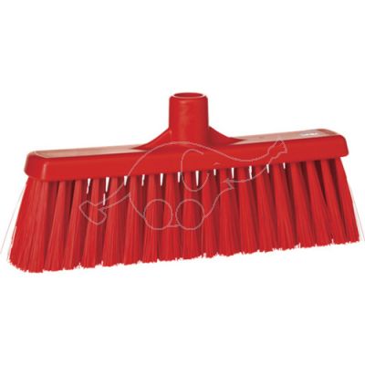 Broom with straight neck 310mm medium red