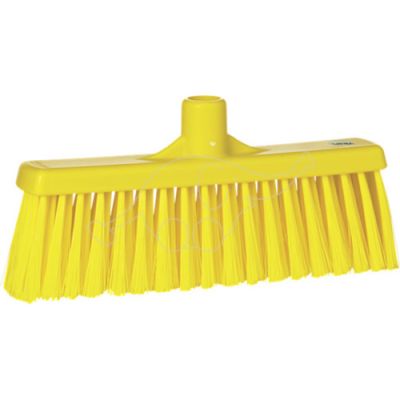 Broom with straight neck 310mm medium yellow