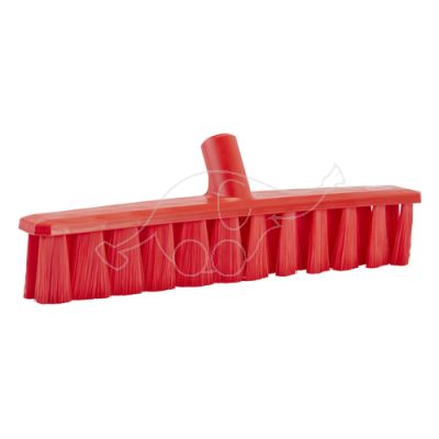 Vikan UST Broom, 400mm, Soft, red