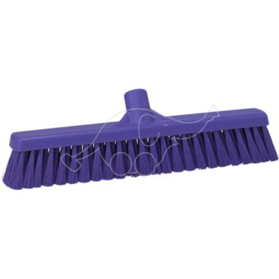 Vikan broom soft/hard 410mm, purple