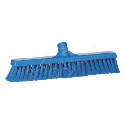 Vikan soft/split floor broom 410mm blue