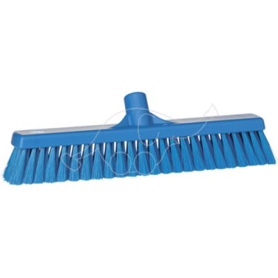 Vikan soft floor broom 410mm, blue