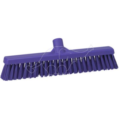 Vikan soft floor broom 410mm, purple