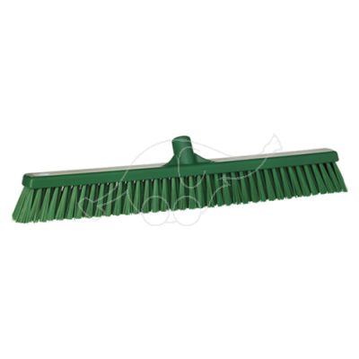Vikan Soft/Stiff floor broom 610mm, green