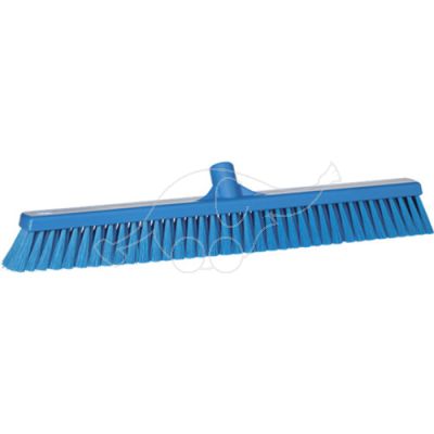 Vikan soft floor broom 610mm, blue