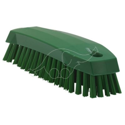 Vikan hand scrub brush 170mm medium, green