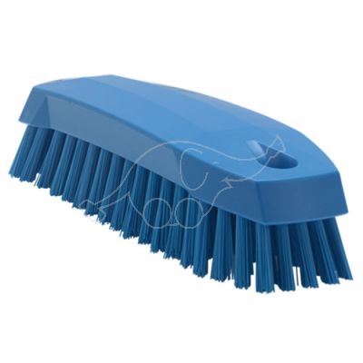 Vikan hand scrub brush 170mm medium,  blue