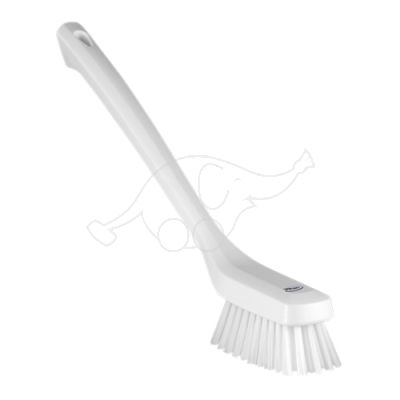 Vikan Narrow Cleaning Brush Long Handle, 420 mm, Hard,white