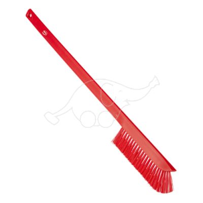 Vikan Ultra-Slim brush with long handle 600 mm medium, red