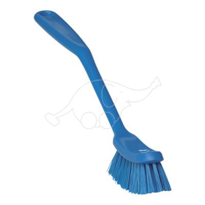 Vikan dish brush 25x290mm medium, blue