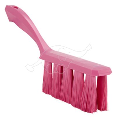 Vikan UST bench brush, 330mm, soft, pink