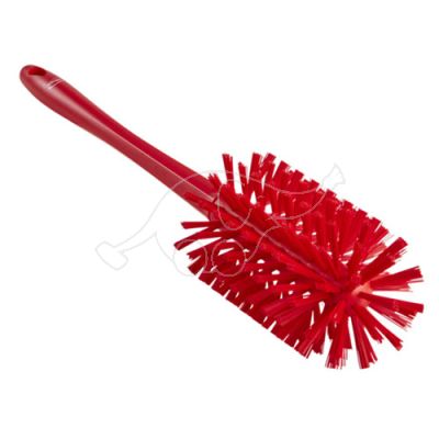 Vikan Pipe Brush w/handle, 430x Ø90 mm, Medium/hard, Red